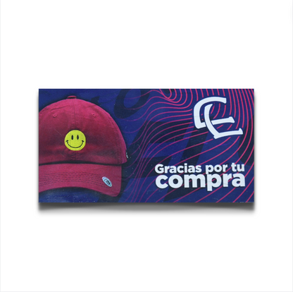 Pack 10 tarjeta de presentación (gracias por tu compra) - Cap Land