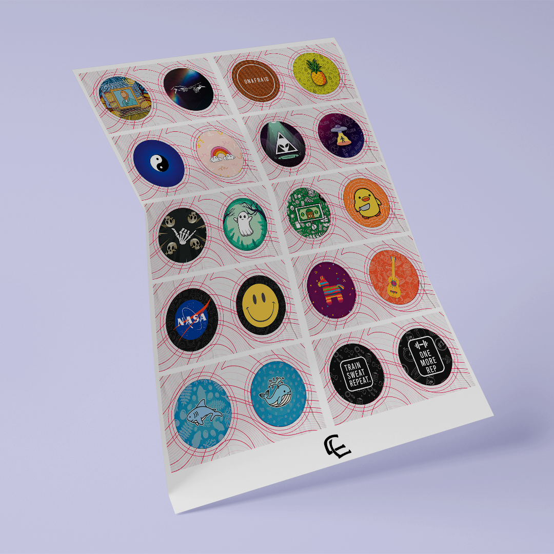 Pack Pegatinas - Cap Land